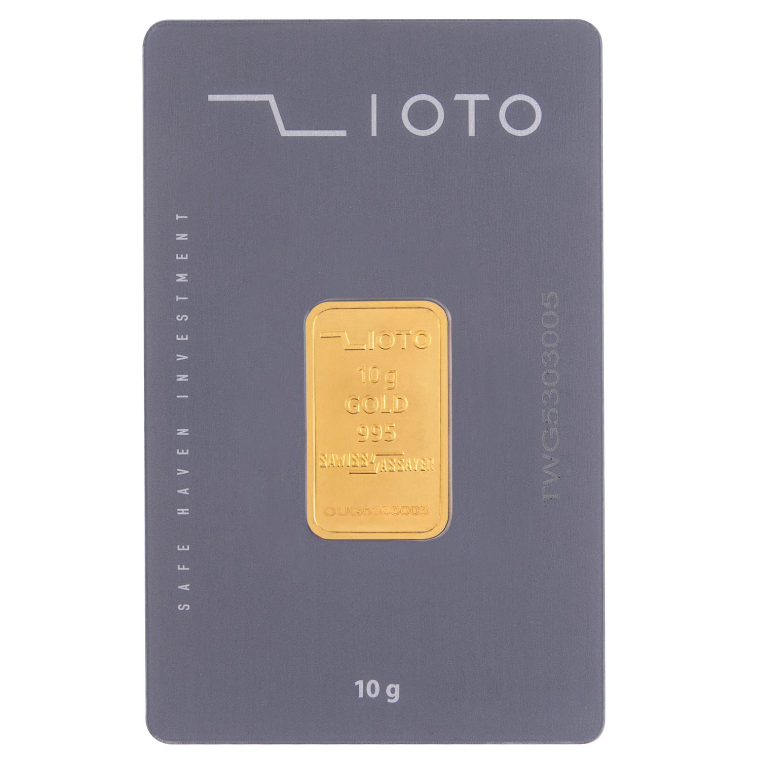 شمش طلا 24 عیار زیوتو مدل d au p10