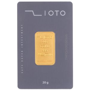 شمش طلا 24 عیار زیوتو مدل d au p20