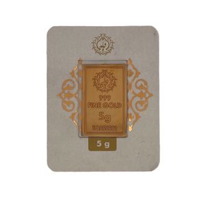 شمش طلا 24 عیار مدوپد مدل اقلیما کد eg5