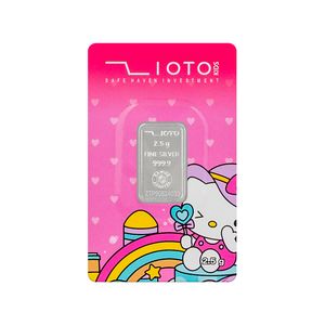 شمش نقره زیوتو مدل kids hello kitty