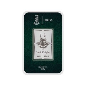 شمش نقره لیردا طرح بتمن 999 10 dark knight