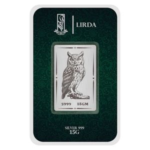 شمش نقره لیردا طرح جغد 999 15 the owl