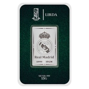 شمش نقره لیردا طرح رئال مادرید کد 999 15 real madrid