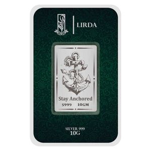 شمش نقره لیردا طرح لنگر 999 10 stay anchored
