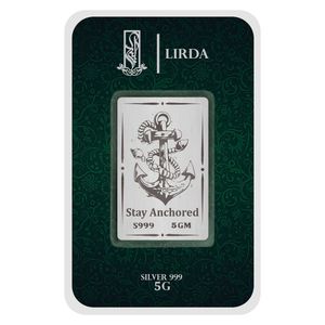 شمش نقره لیردا طرح لنگر 999 5 stay anchored