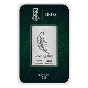 شمش نقره لیردا طرح پر کد 999 5 soaring high