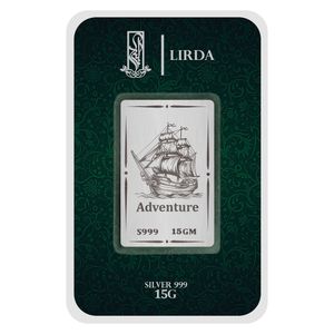 شمش نقره لیردا طرح کشتی 999 15 adventure