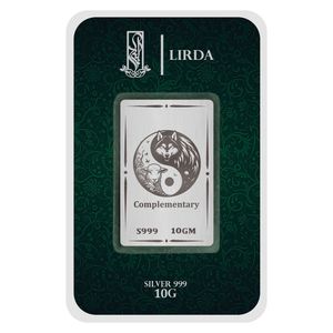 شمش نقره لیردا طرح یین یانگ کد 999 10 complementary