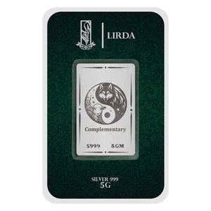 شمش نقره لیردا طرح یین یانگ کد 999 5 complementary