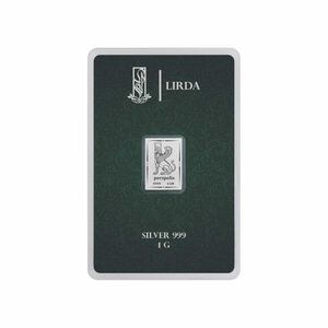 شمش نقره لیردا مدل هخامنشی کد 999 1g