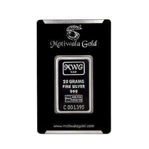 شمش نقره موتی والا مدل mwg20