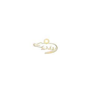 شمش نقره گالری توسطی مدل تمساح کد ns921e24