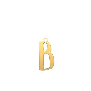 شمش نقره گالری توسطی مدل حرف b کد nsee83b1