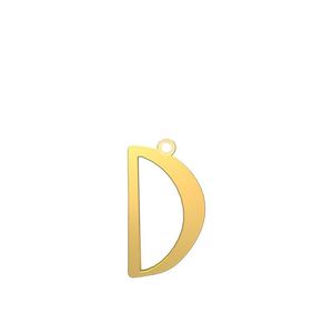 شمش نقره گالری طلا توسطی مدل حرف d کد ns14ca93