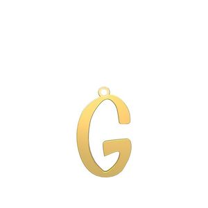 شمش نقره گالری طلا توسطی مدل حرف g کد nsbe66e8