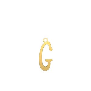شمش نقره گالری طلا توسطی مدل حرف g کد nsff5397