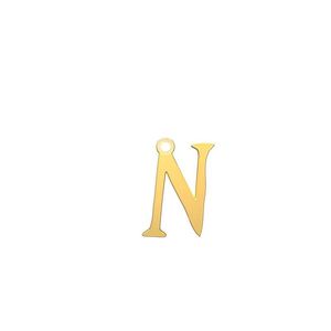 شمش نقره گالری طلا توسطی مدل حرف n کد ns1dfeed