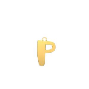 شمش نقره گالری طلا توسطی مدل حرف p کد ns19a601