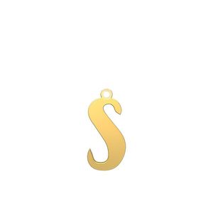 شمش نقره گالری طلا توسطی مدل حرف s کد nsddc3ba