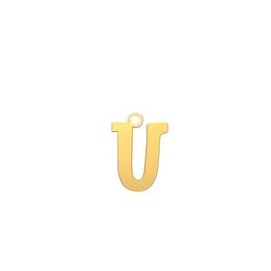 شمش نقره گالری طلا توسطی مدل حرف u کد ns1c4c8f