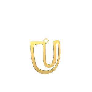شمش نقره گالری طلا توسطی مدل حرف u کد ns2e1dae