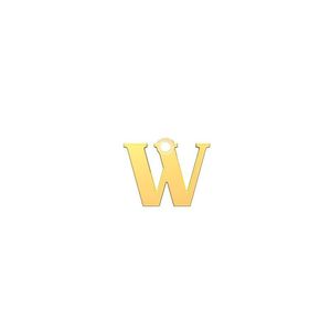 شمش نقره گالری طلا توسطی مدل حرف w کد ns1e9549