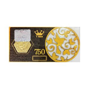 طلا گرمی 18 عیار سین سان مدل پرنده sn1401