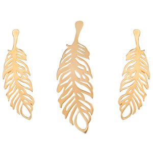 نیم ست طلا 18 عیار زنانه ماهک مدل ms0023