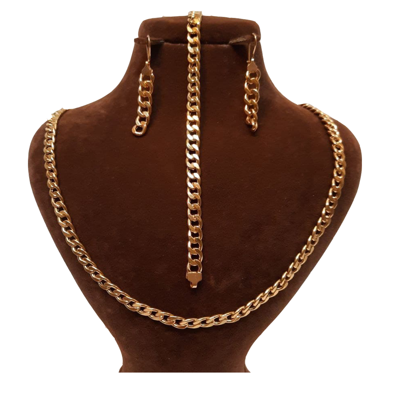 نیم ست طلا 18 عیار زنانه گالری یارطلا مدل carti کد srzk01