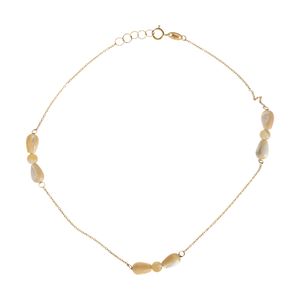 پابند طلا 18 عیار زنانه زرمان مدل zma0120