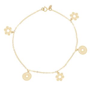 پابند طلا 18 عیار زنانه ماهک مدل ma0071