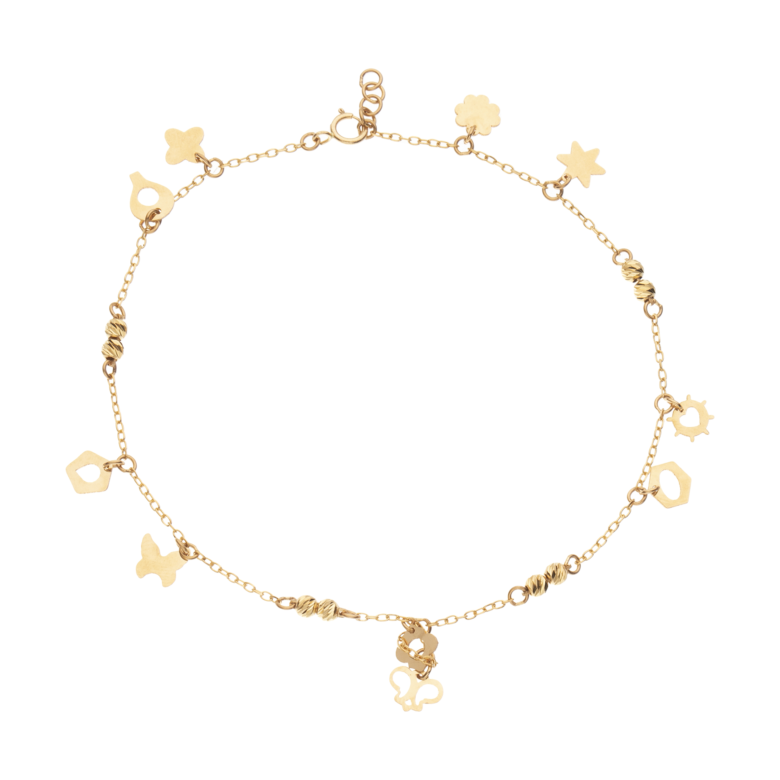 پابند طلا 18 عیار زنانه مایا ماهک مدل ma0171