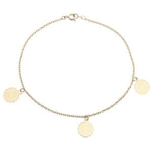 پابند طلا 18 عیار ماهک مدل ma0062