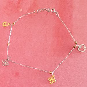 پابند نقره زنانه مدل p778
