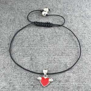 پابند نقره زنانه گیرا مدل قلب g581