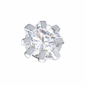 پیرسینگ بینی نقره زنانه ترمه 1 طرح الماس کد prs005