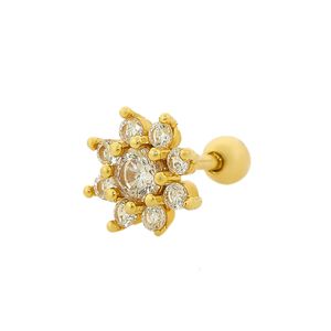 پیرسینگ طلا 18 عیار زنانه هور گالری مدل rpi636