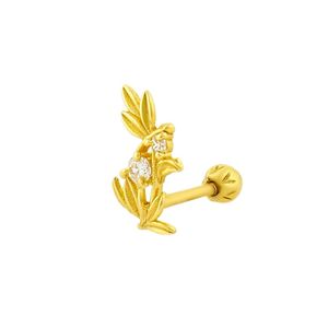 پیرسینگ طلا 18 عیار زنانه هور گالری مدل rpi706