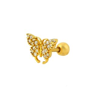 پیرسینگ طلا 18 عیار زنانه هور گالری مدل rpi736