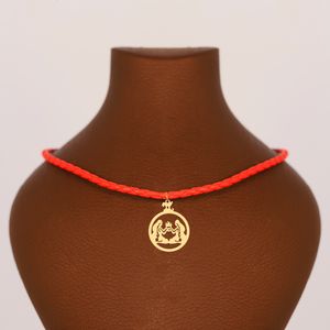 گردنبند طلا 18 عیار زنانه آمانژ مدل ماه تولد خرداد d10808