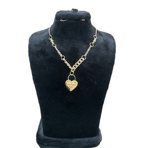 گردنبند طلا 18 عیار زنانه رستا گالری مدل تیفانی کارتیر 02