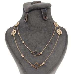 گردنبند طلا 18 عیار زنانه طلا و جواهرسازی افرا مدل رولباسی کد 386