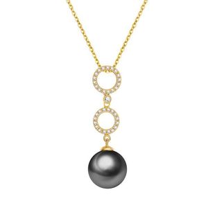 گردنبند طلا 18 عیار زنانه قیراط  طرح مروارید کد gh4839