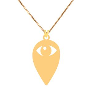 گردنبند طلا 18 عیار زنانه کرابو مدل چشم کد kr72848