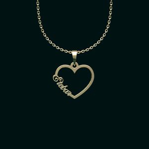 گردنبند طلا 18 عیار زنانه گالری طلا توسطی مدل اسم اعتبار کد 648a0d