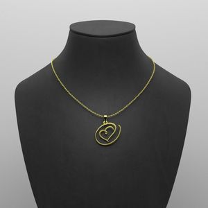 گردنبند طلا 18 عیار زنانه گالری طلا توسطی مدل حرف m کد 346551