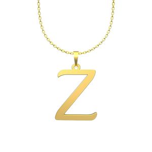 گردنبند طلا 18 عیار زنانه گالری طلا توسطی مدل حرف z کد 18ae96