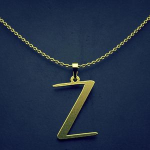 گردنبند طلا 18 عیار زنانه گالری طلا توسطی مدل حرف z کد 1d5cb8