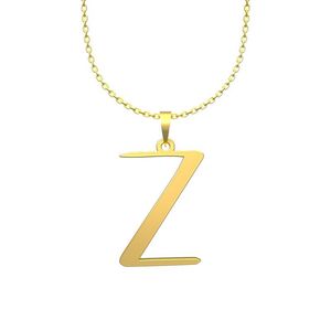 گردنبند طلا 18 عیار زنانه گالری طلا توسطی مدل حرف z کد a80891