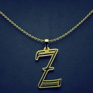 گردنبند طلا 18 عیار زنانه گالری طلا توسطی مدل حرف z کد f5d71a